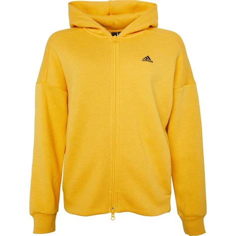 adidas trui 3 stripe dames geel